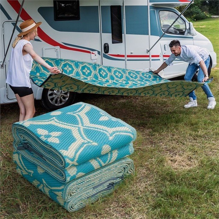 plastic rug rv mat(001)